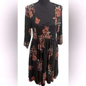 Torrid super soft plush floral dress
